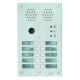 Plaque inox 10bp 2r ptt - URMET AX2010