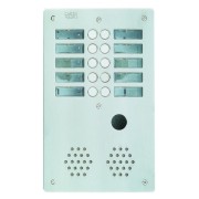 Plaque inox 10bp 2r ptt - URMET AX2010