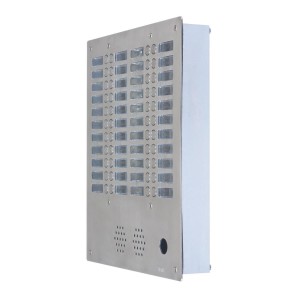 Plaque inox 44bp 4r ptt - URMET AX4044