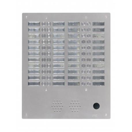 Plaque inox 44bp 4r ptt - URMET AX4044