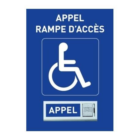 Signaletique pmr pour carillon - URMET 43398