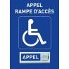 Signaletique pmr pour carillon - URMET 43398