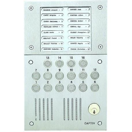Boit visiere saillie p/7771/8 - URMET 520
