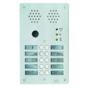 Plaque inox 10bp 2r ptt - URMET AX2010