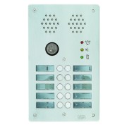 Plaque inox 10bp 2r ptt - URMET AX2010