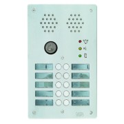 Plaque inox 10bp 2r ptt - URMET AX2010