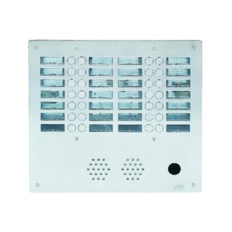 Plaque inox 24bp 4r ptt - URMET AX4024