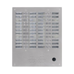 Plaque inox 44bp 4r ptt - URMET AX4044