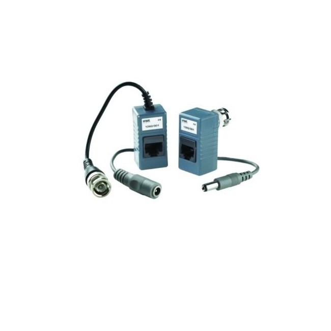 Kit transm 80m rj45 1ch alim & video - URMET 1092/301