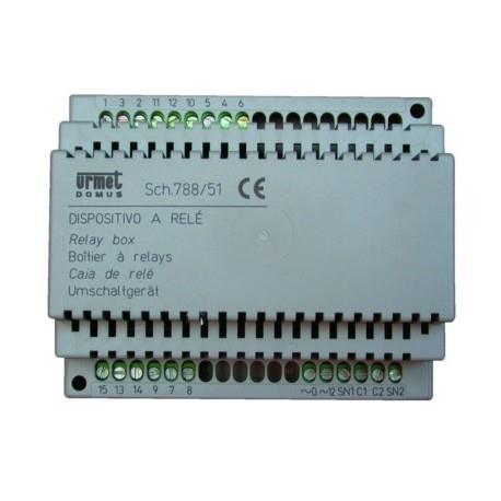 Relais commutation 4 plaques - URMET 788/58