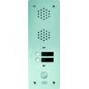 Plaque a.v alu 6mm 1r 02bp - URMET 7771/2
