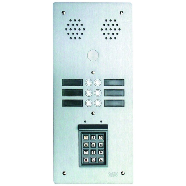 Plaq alu 6mm 2r 6t + s30 ecla - URMET 7772/6C