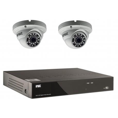 Kit ip 2camdom+1nvr poe - URMET 1093/KIPPROB