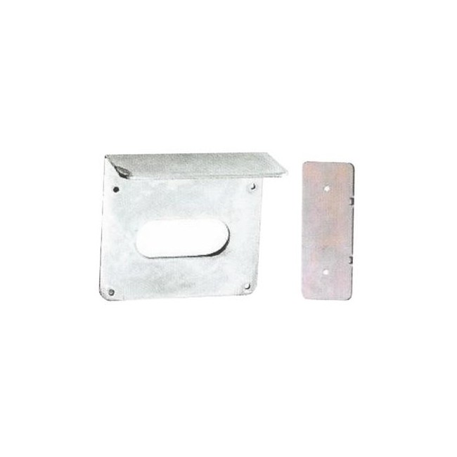 Plaque de fixation serrure - URMET 5050/2