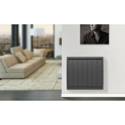 Radiateur electrique Fonte APPLIMO - SOLEIDOU Smart ECOcontrol 2000W Vertical Anthracite 0013767SEHS