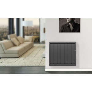 Radiateur electrique Fonte APPLIMO - SOLEIDOU Smart ECOcontrol 2000W Vertical Anthracite 0013767SEHS