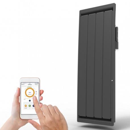 Radiateur electrique Fonte APPLIMO - SOLEIDOU Smart ECOcontrol 2000W Vertical Anthracite 0013767SEHS