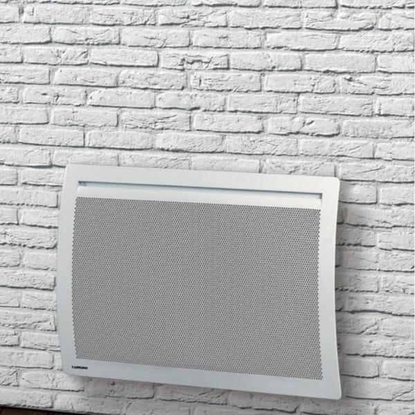 radiateur rayonnant applimo 0011485fd applimo quarto d+ 1500 watts horizontal blanc