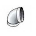 Coude PVC 90° pour CETD - Ø 150 mm - ARISTON 3208067
