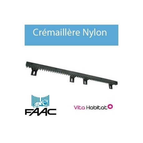 Crémaillère Nylon FAAC 30x20 1m (6 attaches) - 719309002