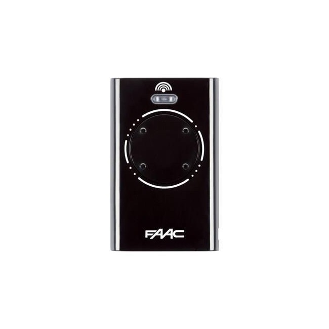 Télécommande FAAC XT4 868 SLH  NOIR Emetteur 4 Canaux  - 7870101