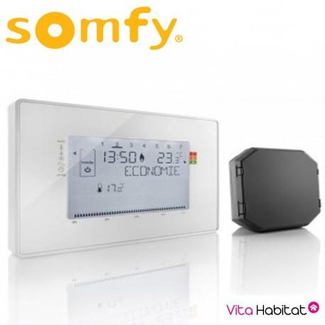 Kit Thermostat Programmable Sans fil - Contact Sec SOMFY - 2401242