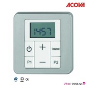 Sèche-serviette soufflant ACOVA - CALA + AIR Chromé 1402W (402W+1000W) LN0-112-050-IFS
