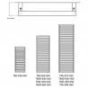 Radiateur electrique vertical ACOVA KADRANE 500W - TKA-050-030/GF