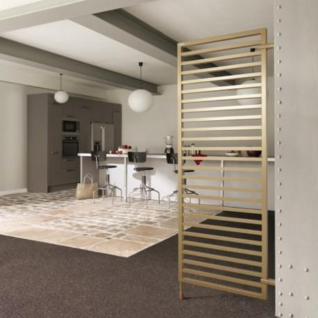 Radiateur electrique vertical ACOVA KADRANE CHROME 500W - TKAO-050-050/GF