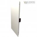 Radiateur à inertie TACTILO Vertical Blanc Cachemire 1000W - Valderoma BC10VEA