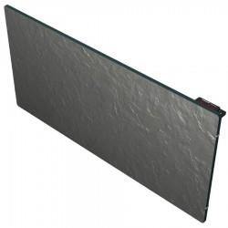Radiateur à inertie TACTILO Horizontal Ardoise Noire 1500W - Valderoma AN1500A