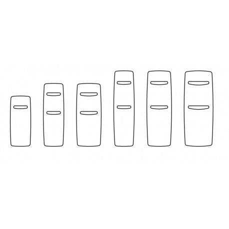 Sèche-serviette ACOVA - NUAGE électrique Aluminium Anodisé 500W TGNA-180-050/GF