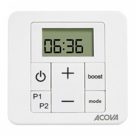 Sèche-serviette ACOVA - NUAGE électrique Aluminium Anodisé 500W TGNA-180-050/GF