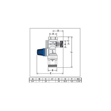 GROUPE DE SECURITE 526150 3/4 NF DROIT - THERMADOR