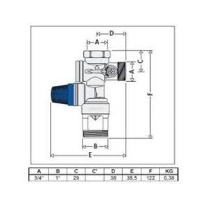 GROUPE DE SECURITE 526150 3/4 NF DROIT - THERMADOR