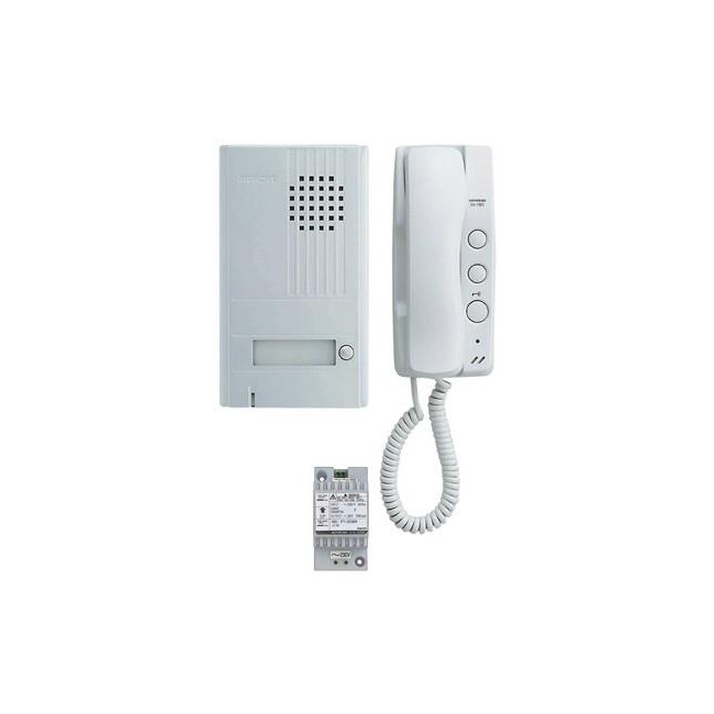 Kit portier audio 2 fils intégral AIPHONE DA1AS - 110357