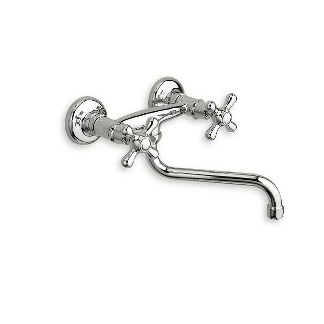 EVIER IMPERO MURAL BEC DESSOUS MOBILE CHROME - CRISTINA ONDYNA KI40051 