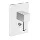 DOUCHE QUADRI ENCASTREE 2 SORTIES SANS MECANISME CHROME - CRISTINA ONDYNA QM65951