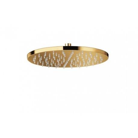 POMME DE DOUCHE RONDE DIAMETRE 30 LAITON DORE - CRISTINA ONDYNA PD55852