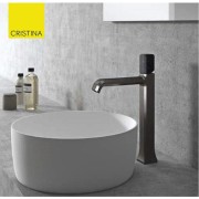 Mitigeur médium pour lavabo  ITALY chromé + Vidage -  CRISTINA ONDYNA IT22751