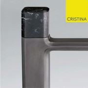 Mitigeur médium pour lavabo  ITALY chromé + Vidage -  CRISTINA ONDYNA IT22751