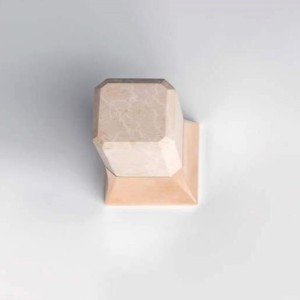 Façade mitigeur thermostatique encastré pour douche ITALY Chromé + Plaque laiton -  CRISTINA ONDYNA IT77351