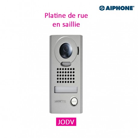 Kit portier Vidéo AIPHONE - Platine saillie - écran 7" - module Wi-Fi intégré -  JOS1VW 130413