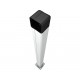 Colonnette en aluminium anodisé naturel H 1m pour SET-I - SET-K - TSP CAME CSS
