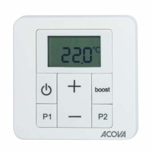 Sèche-serviette Soufflant ACOVA - REGATE + AIR électrique 1500W (500W+1000W) TSX050-050IFS