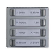 MTMF8P - Façade pour module appels avec 8 boutons CAME 60020140