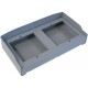 MTMSP1M2 - Boîtier à fixer au mur avec visière pour 1 module x 2 CAME 60020430