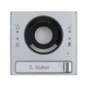 MTMFV1P - Façade pour module vidéo avec bouton simple CAME 62030040