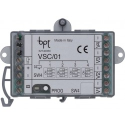 VSC/01- Module de branchement caméra analogique sur BUS vidéo (4 caméras par module) CAME 62740060