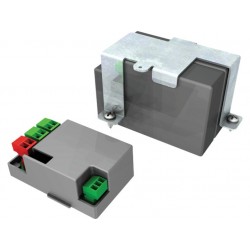 Dispositif pour branchement en cas de coupure de courant et pour la recharge des batteries (2 batteries 12V - 0,8Ah fournies) CA